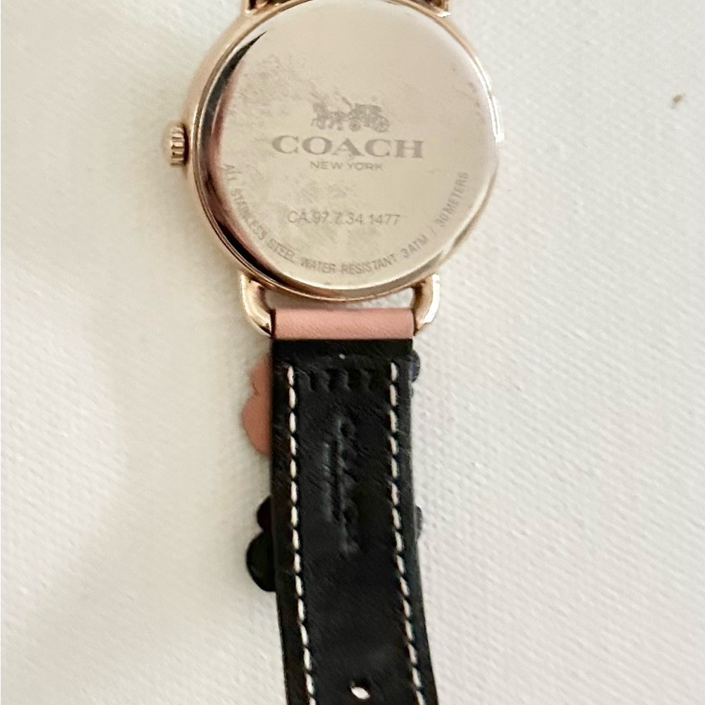 Coach *Discontinued* Ladies Arden pink floral watch - Picture 3 of 5